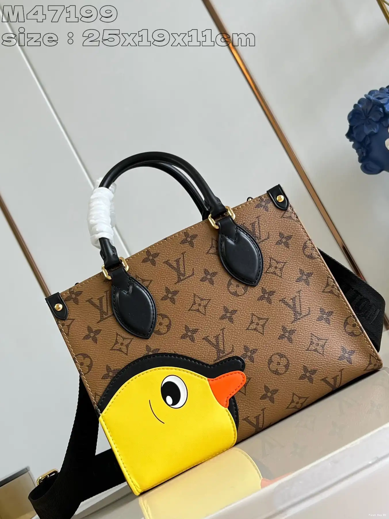 First bags ru reviews PM-25*19*11.5cm VUITTON ONTHEGO LOUIS 0630